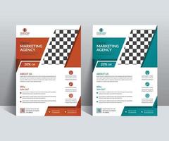 Corporate Flyer Template vector