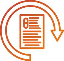 Automatic Refills Icon Style vector