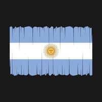 vector de bandera argentina