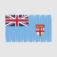 vector de bandera de fiji