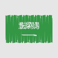 vector de bandera de arabia saudita