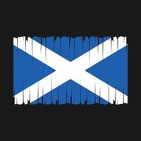 vector de bandera de escocia