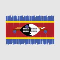 Swaziland Flag Vector