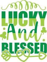 St.patricks Day Design vector