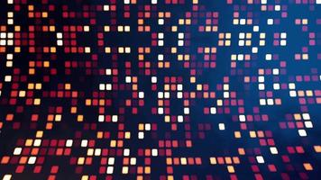 Glowing Squares Background  Loop animation, vj background video
