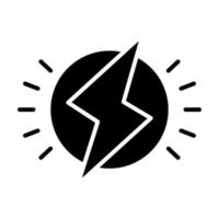 Energy vector icon