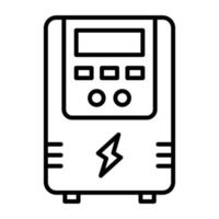 Uninterrupted Power Supply vector icon