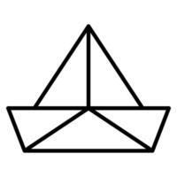 Paper Boat vector icon