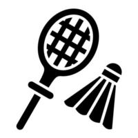 Badminton vector icon