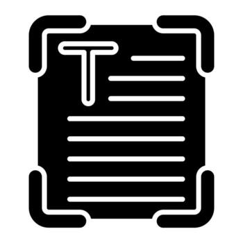 icono de vector de editor de texto