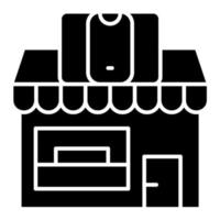 Mobile Shop vector icon