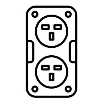 Socket vector icon