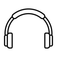 Headphones vector icon