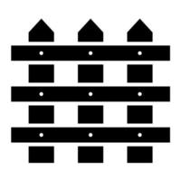 Fence vector icon