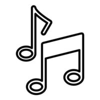 Musical Note vector icon