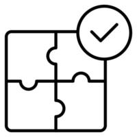 Problem Solving vector icon