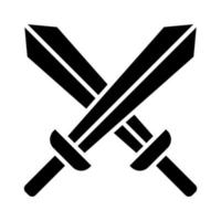 Swords vector icon