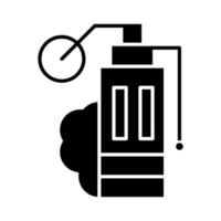 Smoke Grenade vector icon