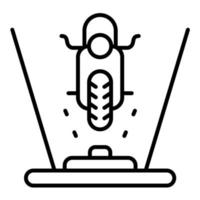 Ar Motorbike Riding vector icon