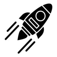 Rocket vector icon