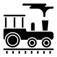 vapor tren vector icono