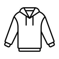 Hoodie vector icon