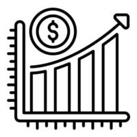 Business Growth vector icon