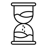 Hourglass vector icon