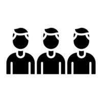 Audiences vector icon