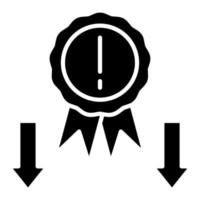 Reputational Risk vector icon