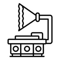 Gramophone vector icon