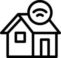 wireless home vector illustration on a background.Premium quality symbols.vector icons for concept and graphic design.