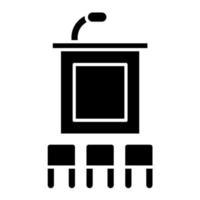 Press Room vector icon