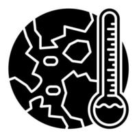 Global Warming vector icon