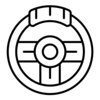 Steering Wheel vector icon