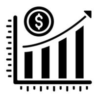 Business Growth vector icon