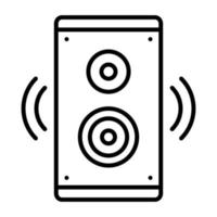 Sound System vector icon