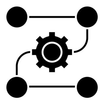 modelo sistema vector icono