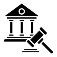 banco regulación vector icono
