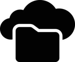 cloud folder vector illustration on a background.Premium quality symbols.vector icons for concept and graphic design.