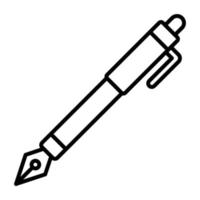 Fountain Pen vector icon