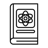 Physics Book vector icon