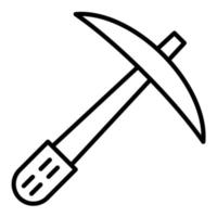 Pickaxe vector icon