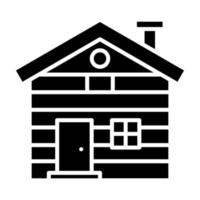 Cabin vector icon