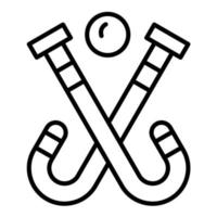 Hockey vector icon