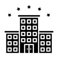 5 Star Hotel vector icon