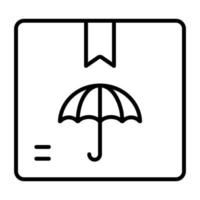 Keep Dry vector icon