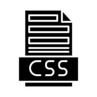 CSS File vector icon