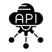 Api vector icon