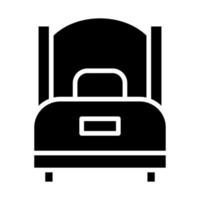 Single Bed vector icon